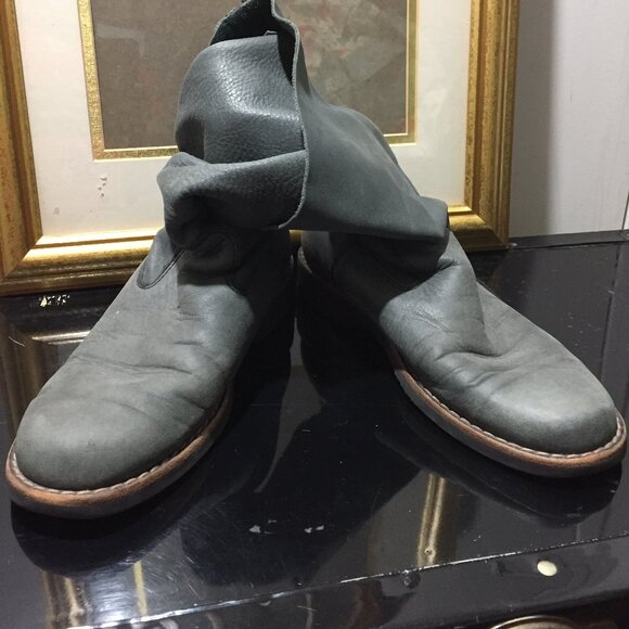 ROOTS BOOTS LEATHER SLOUCH / FOLD OVER  BOOTS SIZE 9 - Picture 5 of 11